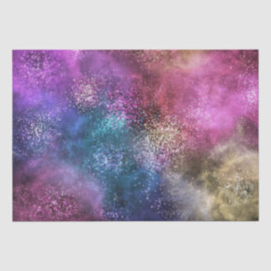 Colourful Galaxy Pattern Tissue Paper