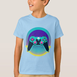 Colourful Gaming Controller T-Shirt