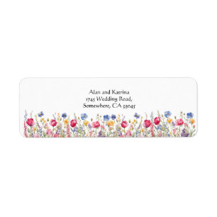 Colourful Garden Boho Wildflowers