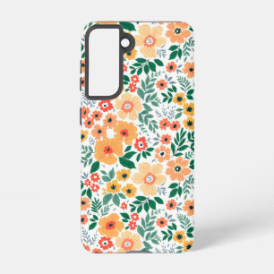 Colourful Garden Bouquet Pattern Samsung Galaxy Case