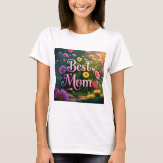 Colourful Garden Flowers For Mother's Day T-Shirt
