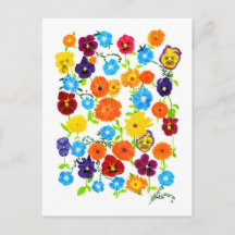 Colourful Garden Flowers
