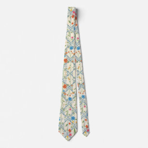 Colourful Garden Flowers Wildflower Spring Meadow Tie