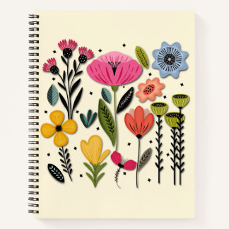 Colourful Garden Notebook