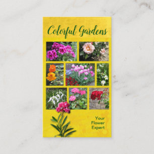 Colourful Gardens Business Card
