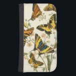 Colourful Gathering of Butterflies and Caterpillar Samsung S4 Wallet Case<br><div class="desc">How much more colourful can you get? This gathering of butterflies and caterpillars pops with pigment,  assaulting the eyes with beauty. Get your print today!</div>