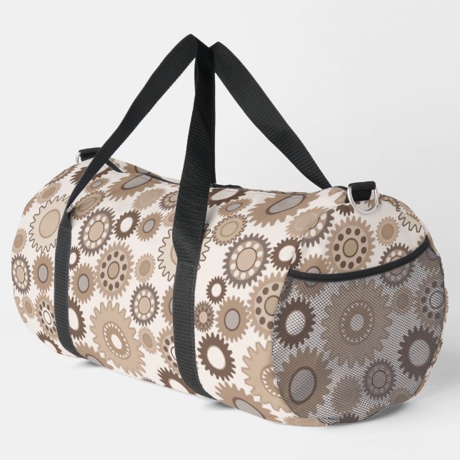Colourful Gears Duffle Bag (Right Corner)