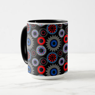 Colourful Gears Mug