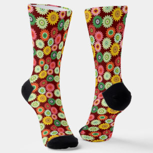 Colourful Gears Socks