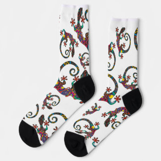 Colourful Gecko Socks
