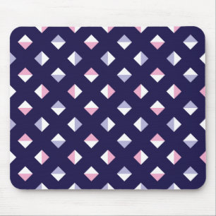 Colourful Gem Seamless Pattern Mouse Mat