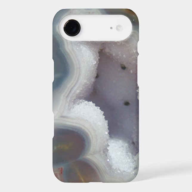 Colourful Geode 3D iPhone 4 case (Back)
