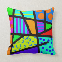 Colourful Geometric 80s Memphis Design