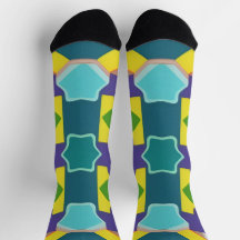 Colourful Geometric Abstract Pattern