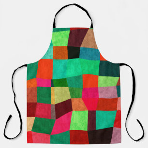 Colourful Geometric: Abstract Seamless Texture Apron