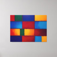Colourful geometric abstract square pattern textil