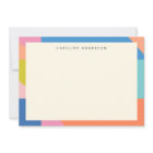 Colourful Geometric Border Personalised Name 