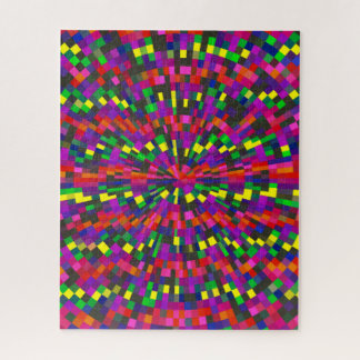 Colourful Geometric Difficult Jigsaw Puzzle