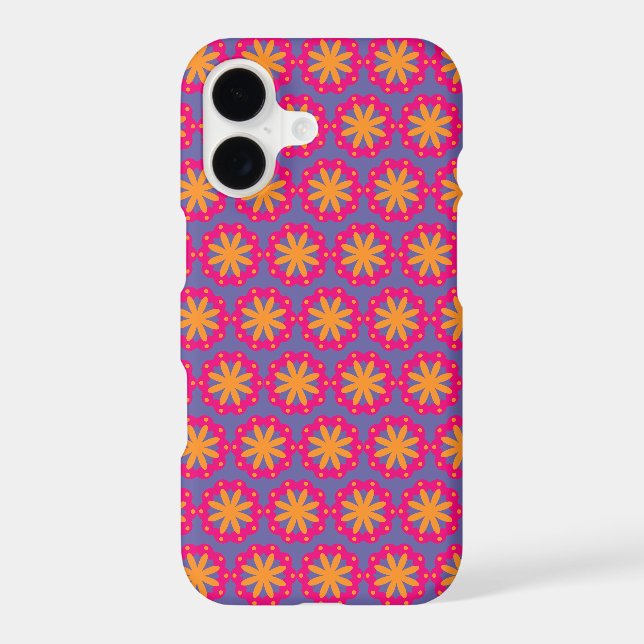 Colourful Geometric Flower Design (Back)