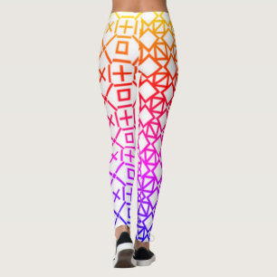 Colourful Geometric Leggings