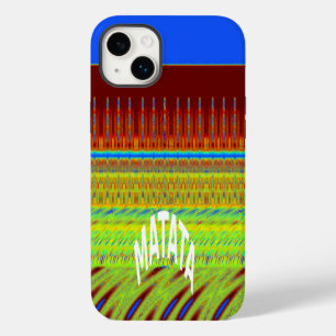 Colourful Geometric Motif Art Print Case-Mate iPhone 14 Plus Case