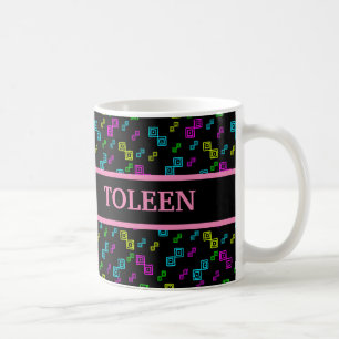 Colourful Geometric Pattern Coffee Mug