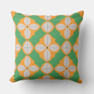 Colourful Geometric Pattern Cushion