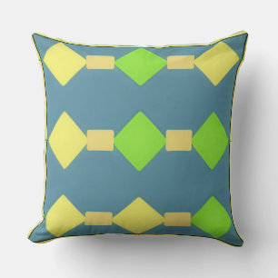 Colourful Geometric Pattern Cushion