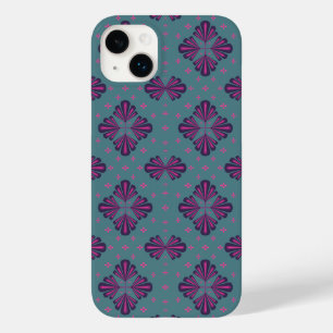 Colourful Geometric Pattern in Classic Retro Style Case-Mate iPhone 14 Plus Case