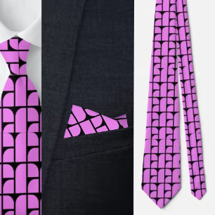 Colourful Geometric Pattern Tie