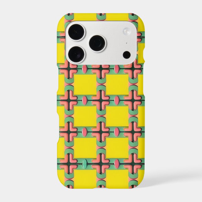 Colourful Geometric Pattern With Symmetrical Desig (Back)