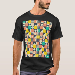 Colourful Geometric Seamless Pattern T-Shirt