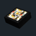 Colourful geometric shapes composition gift box<br><div class="desc">Colourful circles,  squares,  and lines,  modern abstract artistic composition.</div>