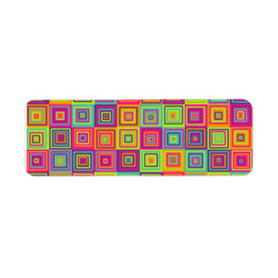 Colourful Geometric Squares