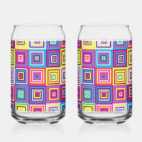 Colourful Geometric Squares