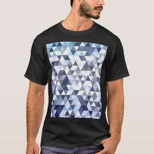 Colourful geometric triangular mosaic: abstract ba T-Shirt