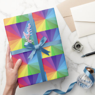 Colourful Geometric  Wrapping Paper