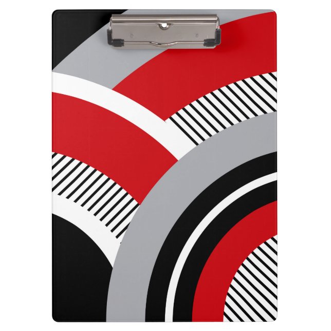 Colourful geometry clipboard (Front)