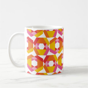 Colourful Geometry minimalistic artwork seamless p Coffee Mug