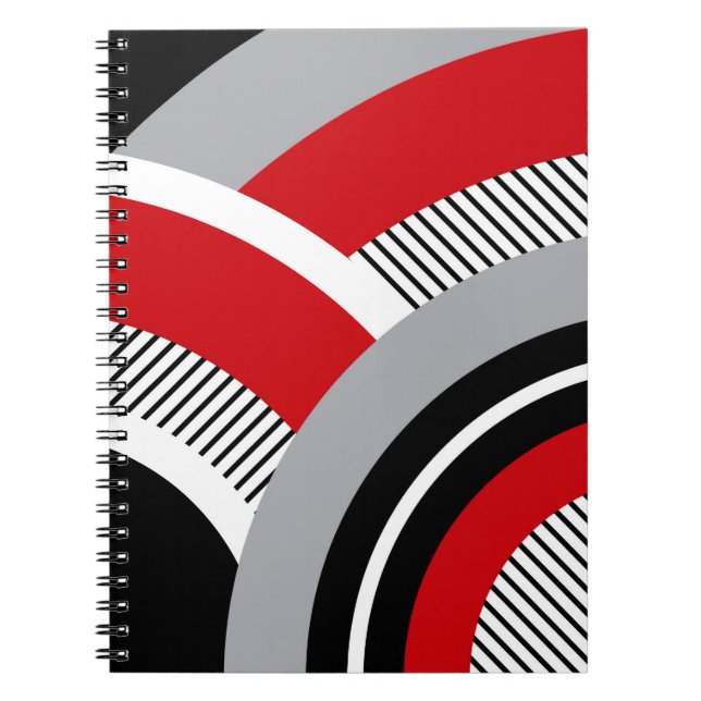 Colourful geometry notebook (Front)