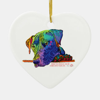 Colourful George Ornamet Ceramic Tree Decoration