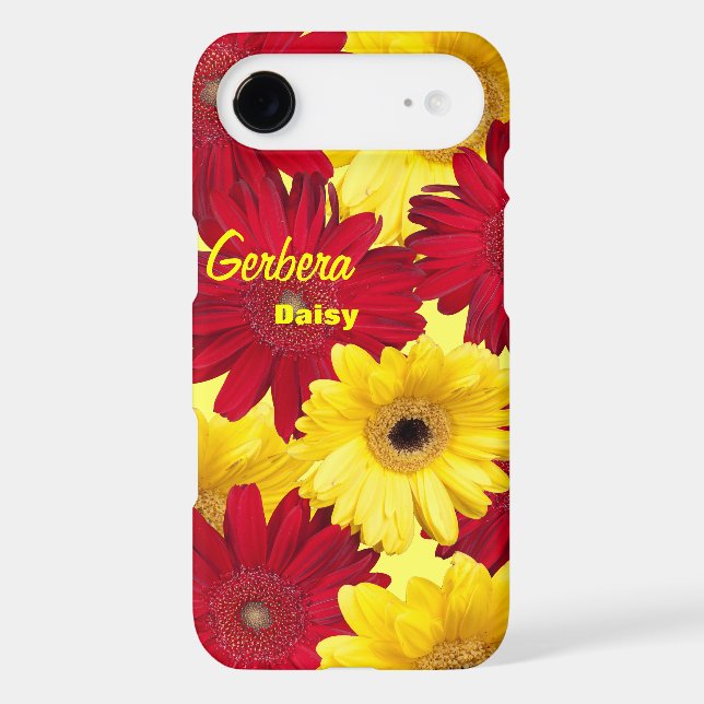 Colourful Gerber Daisy Flowers Photography Custom (Back)