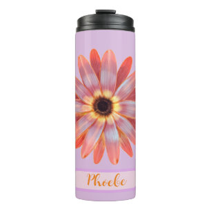 Colourful Gerbera Daisy Thermal Tumbler