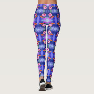 Colourful Gerberas Leggings