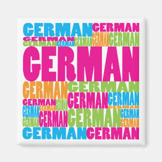 Colourful German Magnet
