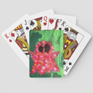 Colourful Ghost Playing Cards