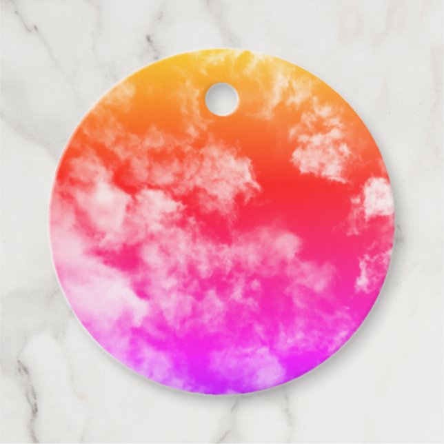 Colourful gift tags - (Front)