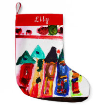 Colourful Gingerbread Houses Personalised