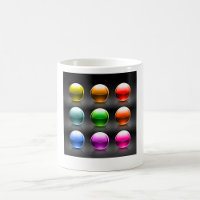 Colourful Glass Balls Mug