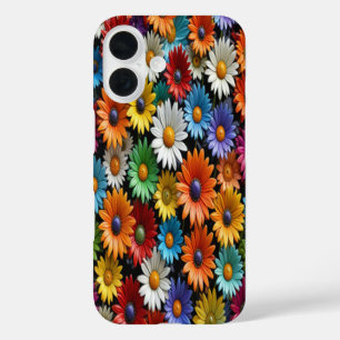 Colourful Glass Flowers #8 - iPhone 16 Cases